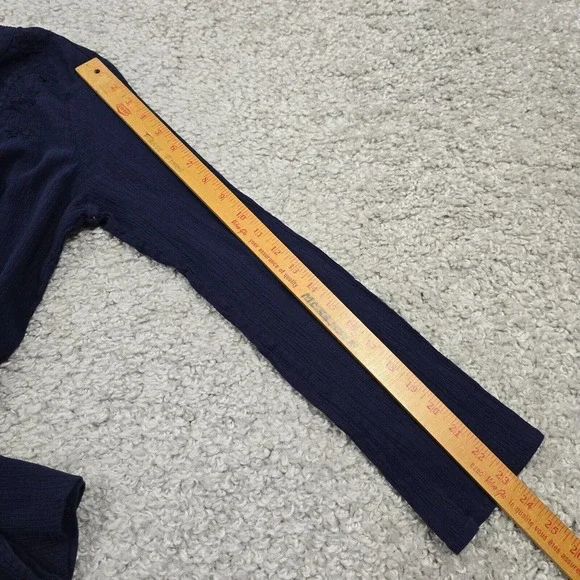 Lilly Pulitzer Womens Embroidered Gauzy Tunic‎ Shirt Size M Long Sleeve Resort - Picture 11 of 12